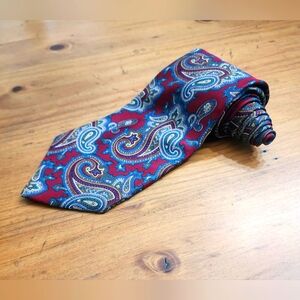 Sheaf & Caber Vintage 100% Silk Paisley Neck tie. 55inches